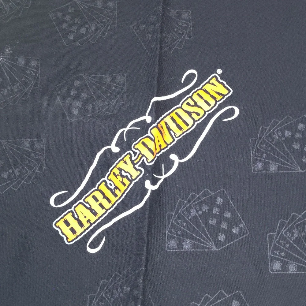 Deadwood South Dakota Harley Davidson Motorcycle Biker Bandana Handkerchief